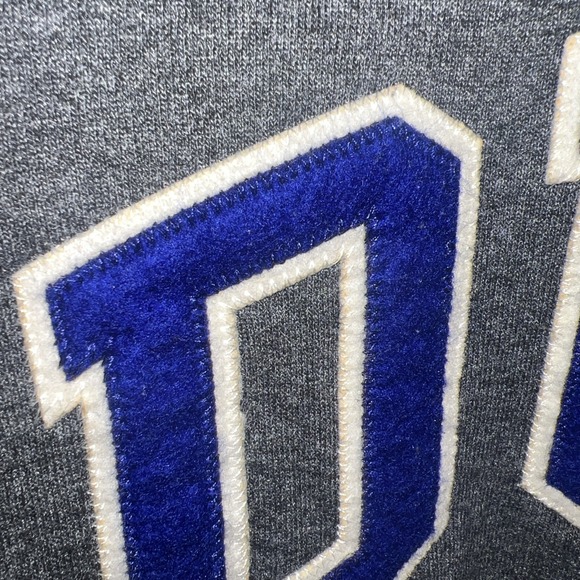 Duke College Sweatshirt Size 2XL Champion Eco Fleece Embroidered Letters - Picture 3 of 10